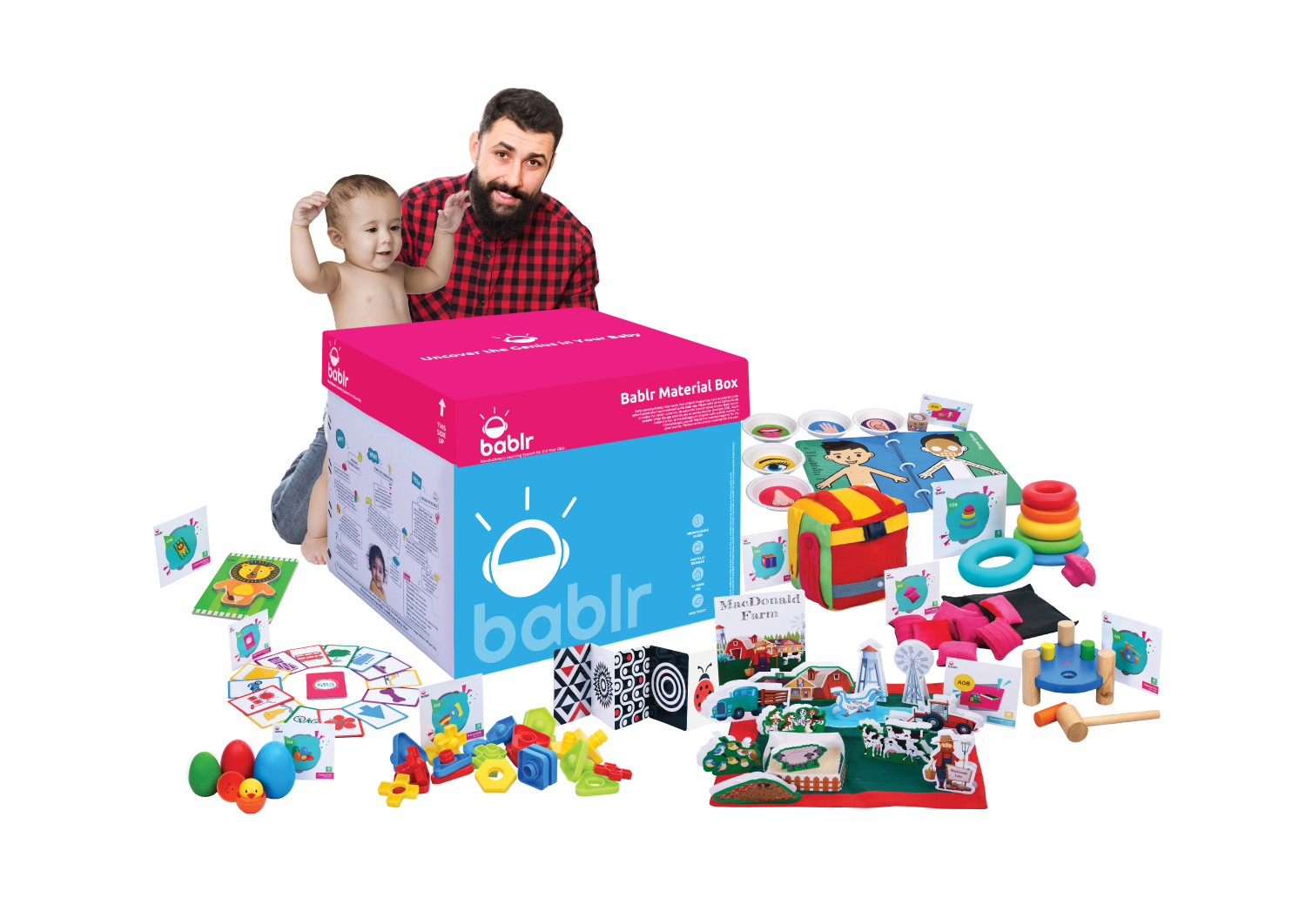 Exciting Play Materials for the Baby - Bablr Early Learning 0-3 Years